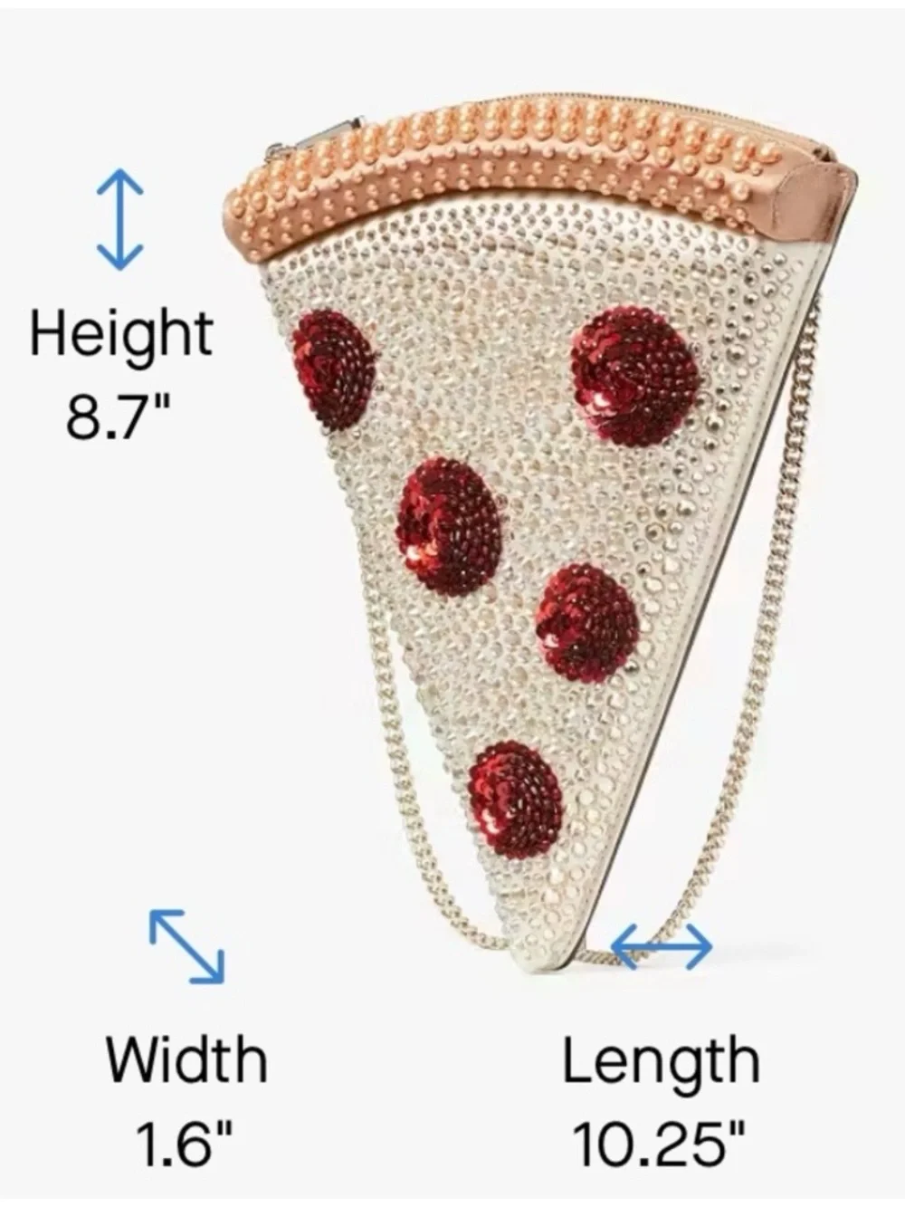 Kate Spade 3d Pizza Slice Bag - Picture 11 of 11